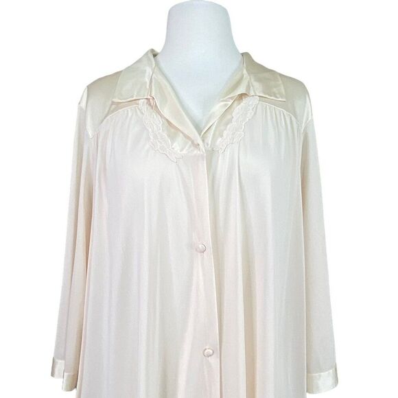 Vintage Vanity Fair Nylon Robe Size Large - Picture 4 of 6